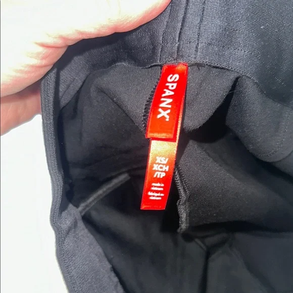 Spanx Black Pants with Gold Buttons - Picture 3 of 3